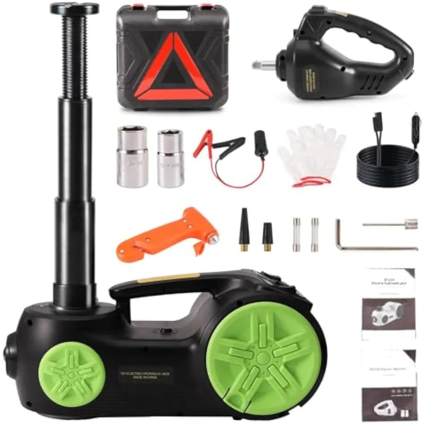 4 In 1 Multifunctional 12V 5T Electric Hydraulic Jack